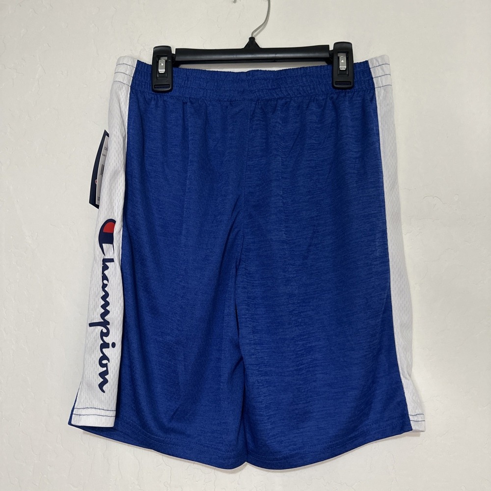Champion Boys Surf‎ The Web Blue Athletic Shorts Size Large NWT